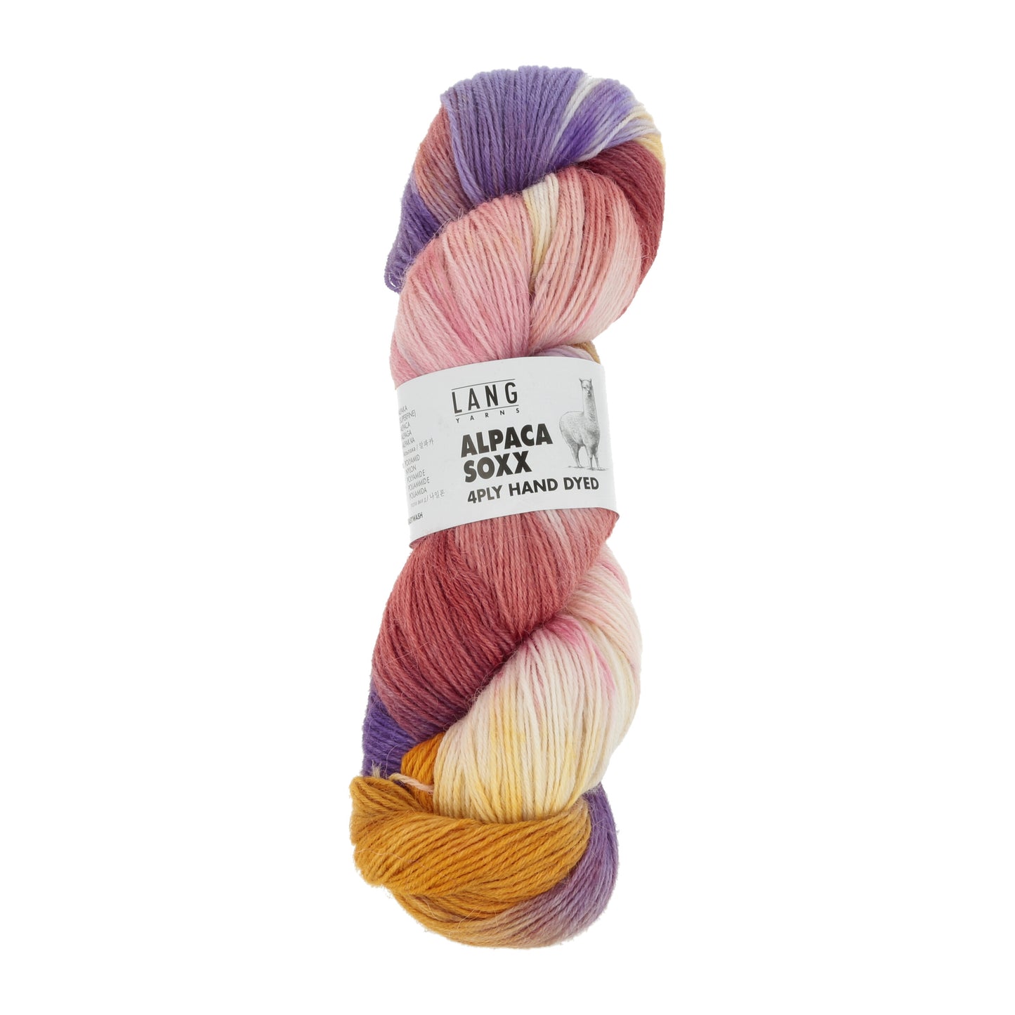 Alpaca Soxx 4-Fach Hand-Dyed