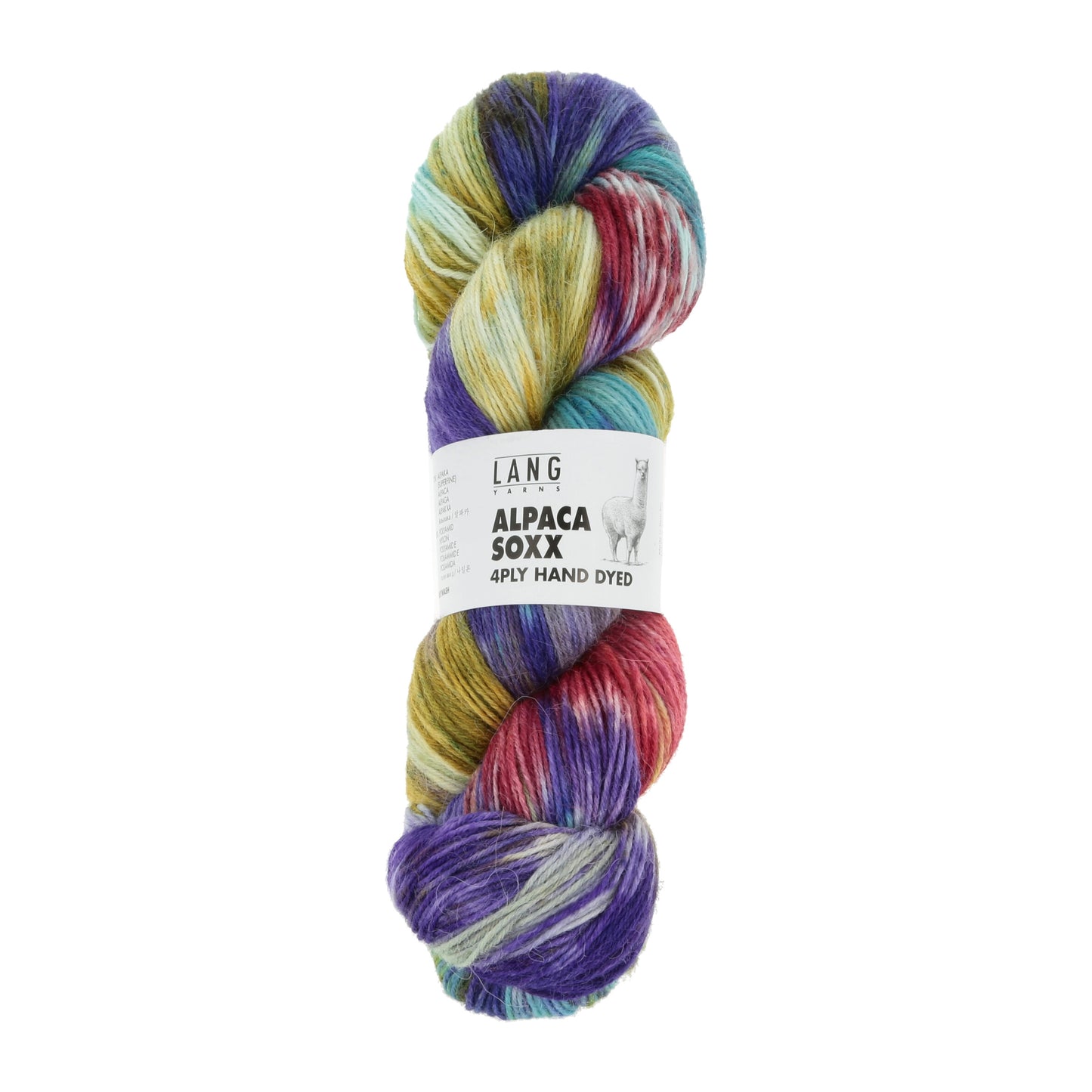 Alpaca Soxx 4-Fach Hand-Dyed