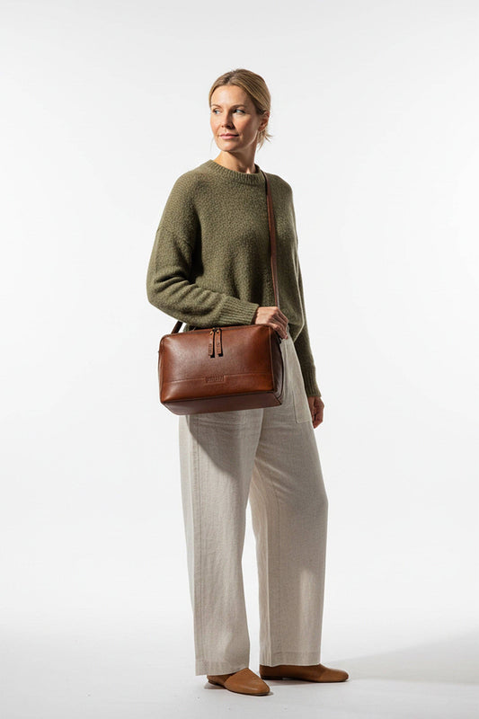 Cleo Midi Projekttasche: Schwarz / Eine Größe
