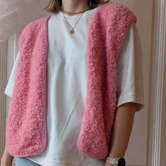 FLUFFY FLEECE VEST