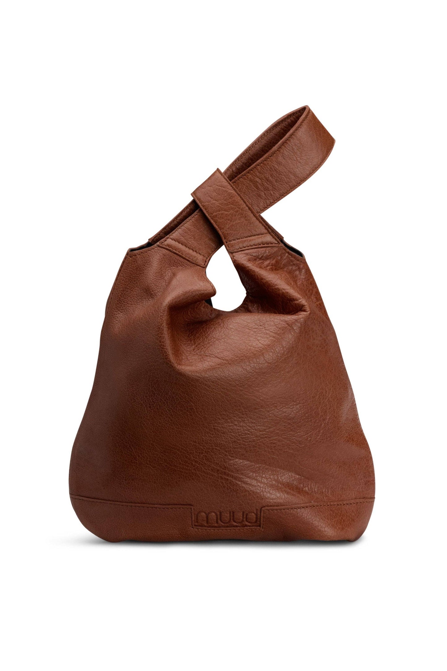 Dzana Projekt-Tasche aus Premium-Leder: Reich Braun / Eine Größe