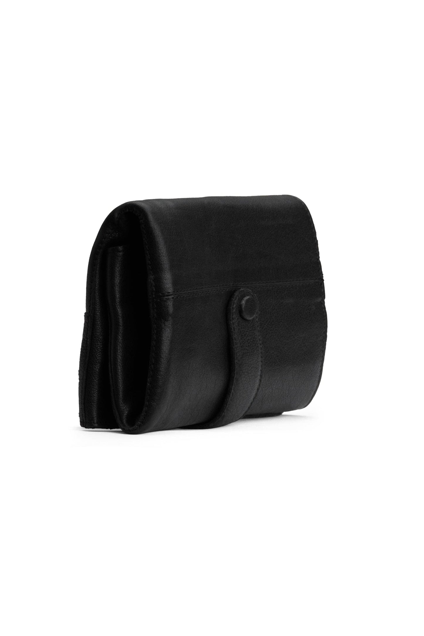 Stockholm Nadel-Etui aus Leder: Schwarz / Eine Größe