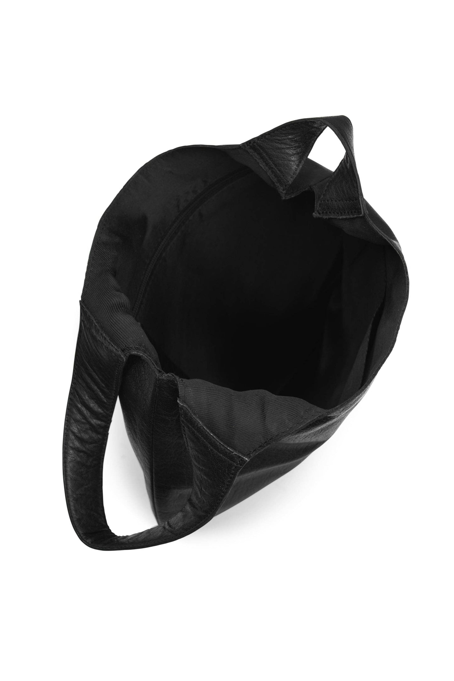 Dzana Projekt-Tasche aus Premium-Leder: Reich Braun / Eine Größe