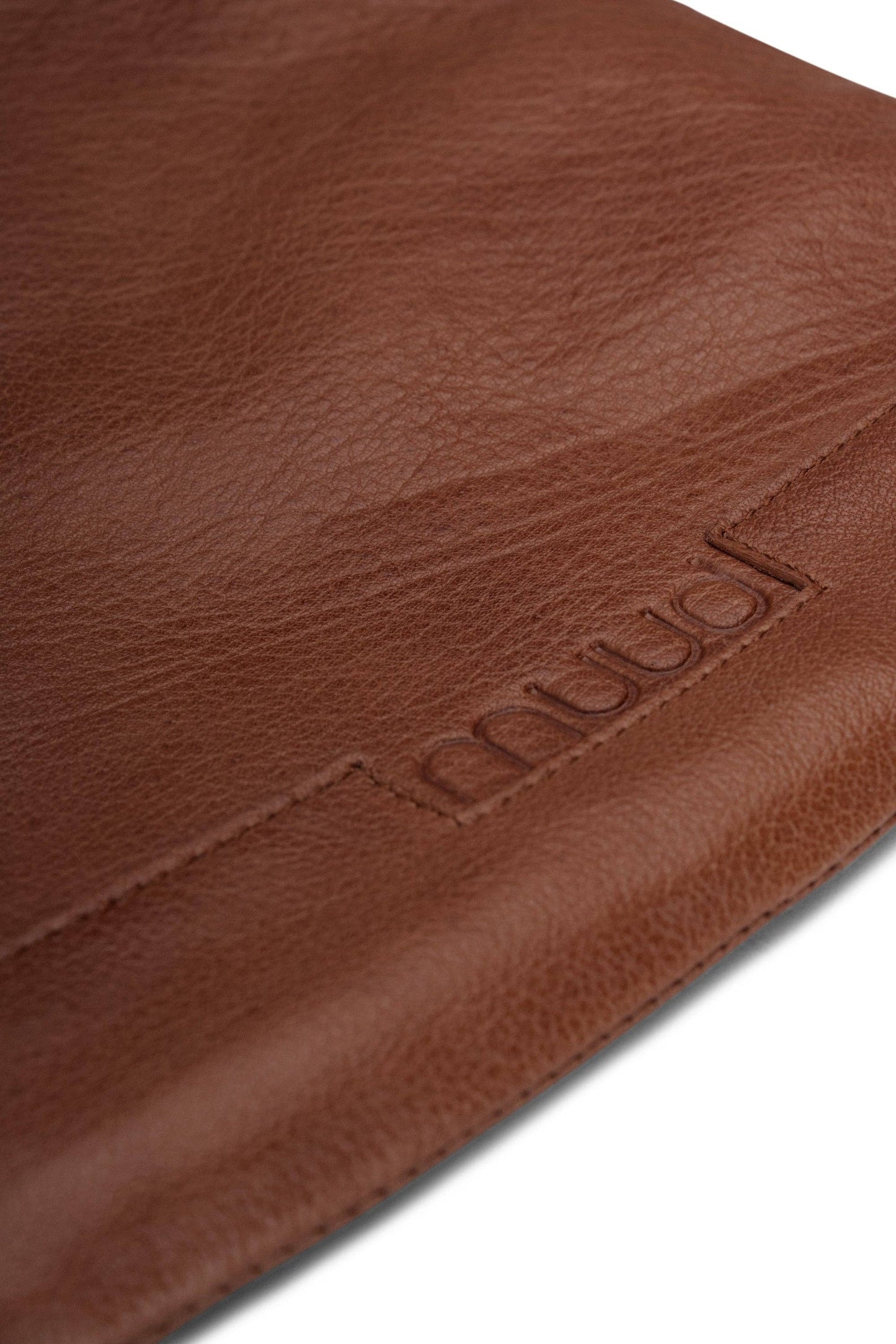 Dzana Projekt-Tasche aus Premium-Leder: Reich Braun / Eine Größe
