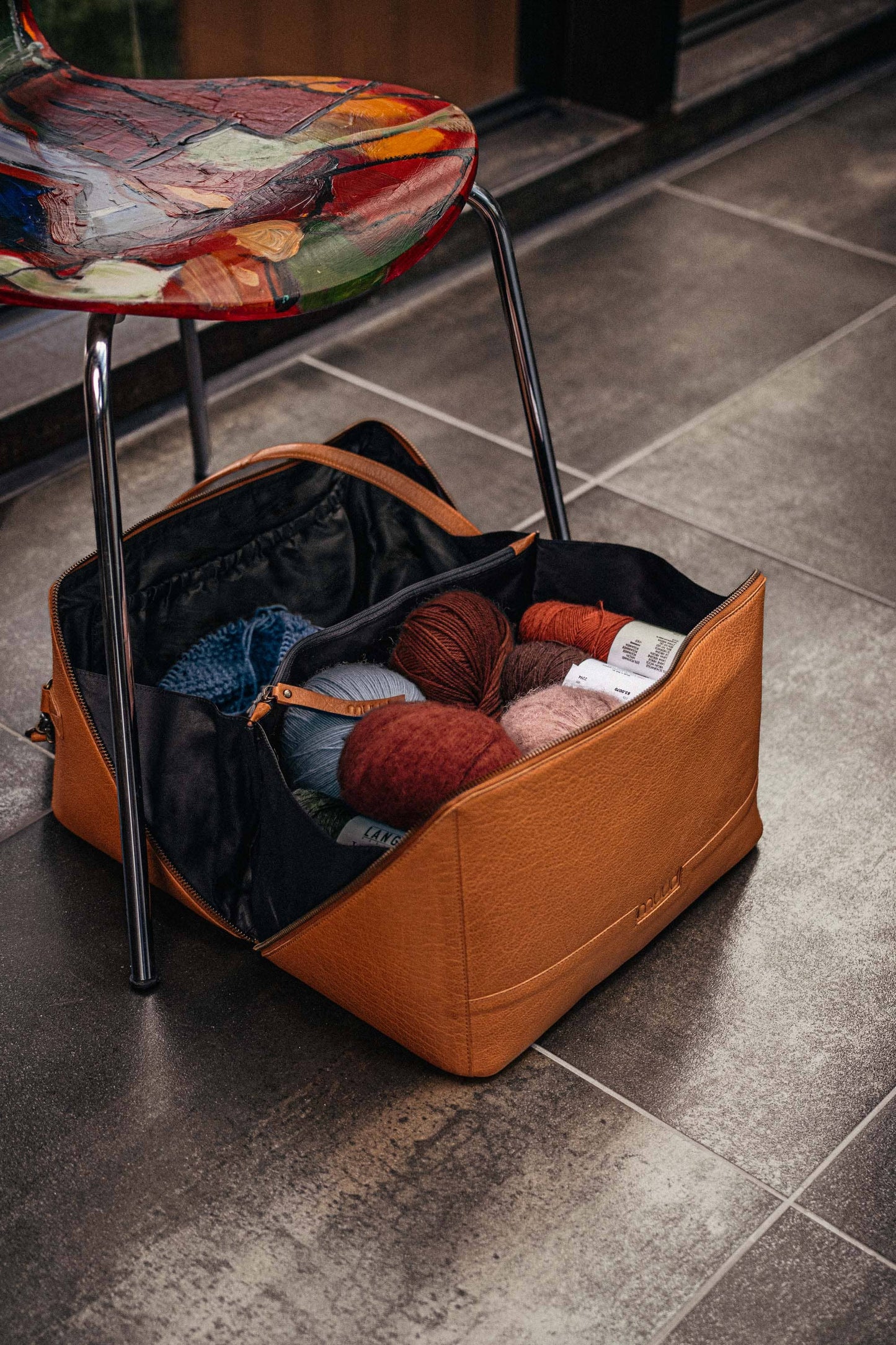 Cleo XL Projekt-Tasche: Schwarz / Eine Größe