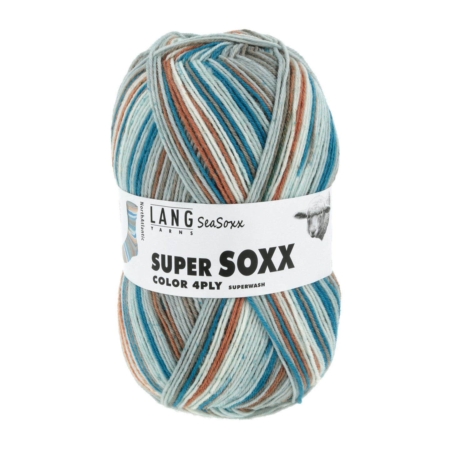 Super Soxx Color 4-Fach