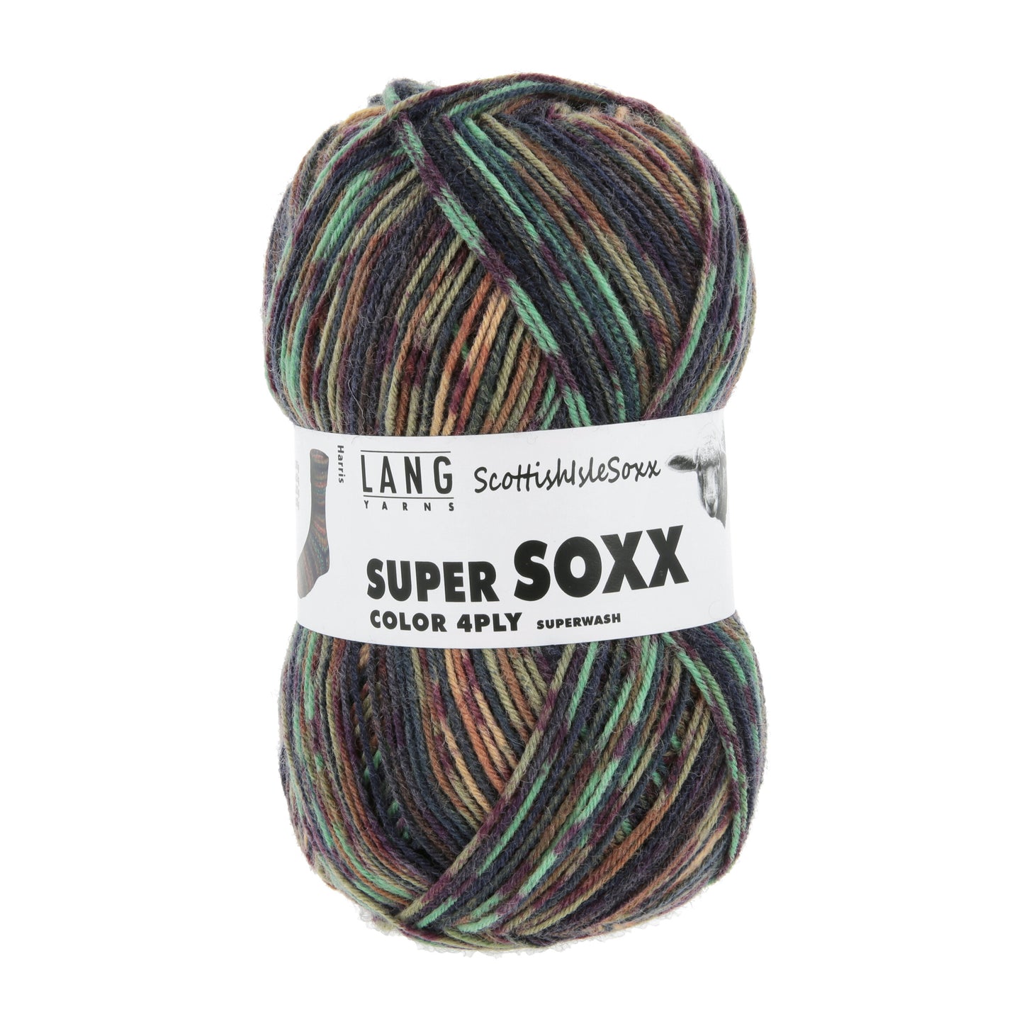 Super Soxx Color 4-Fach
