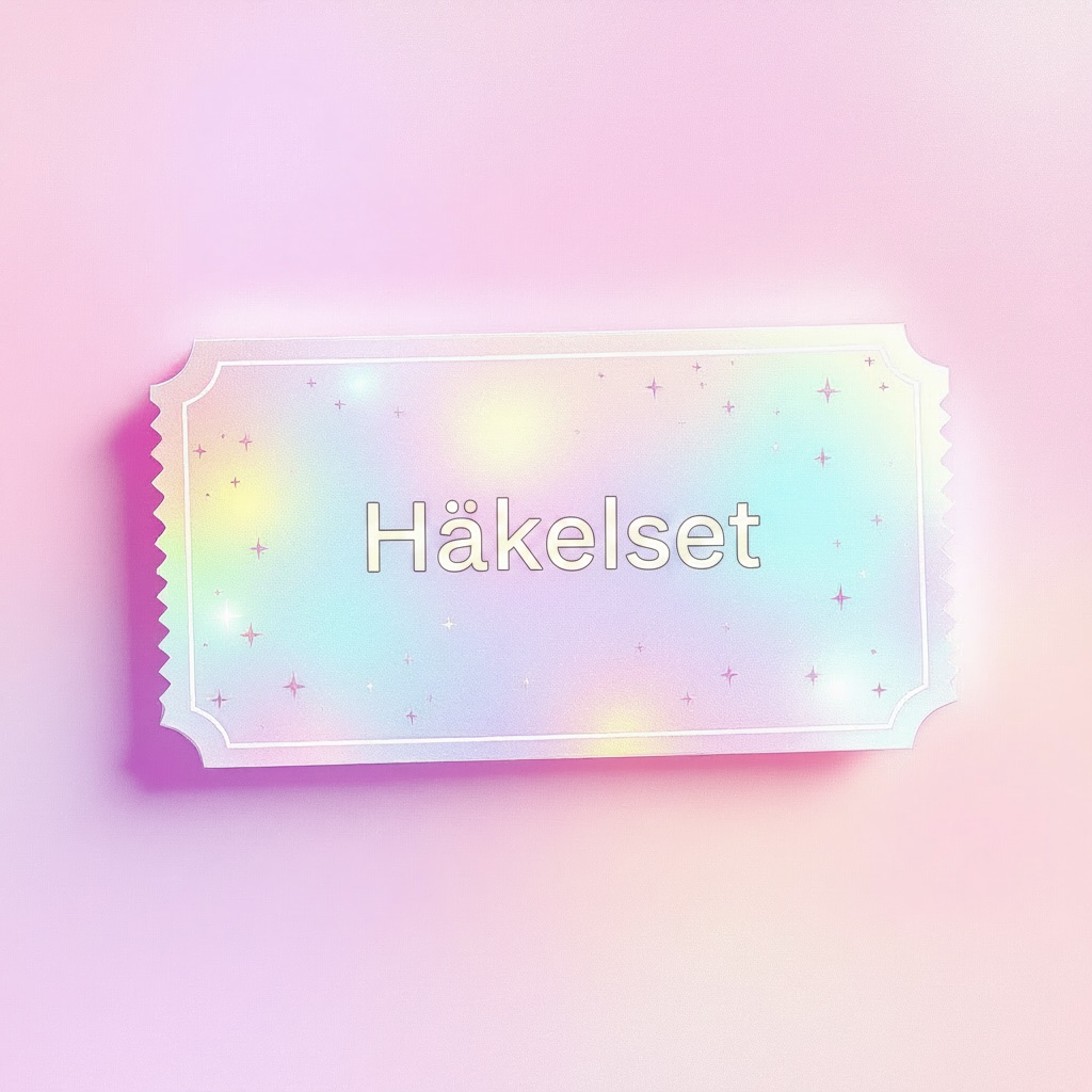GLÜCKSLOS Häkelset
