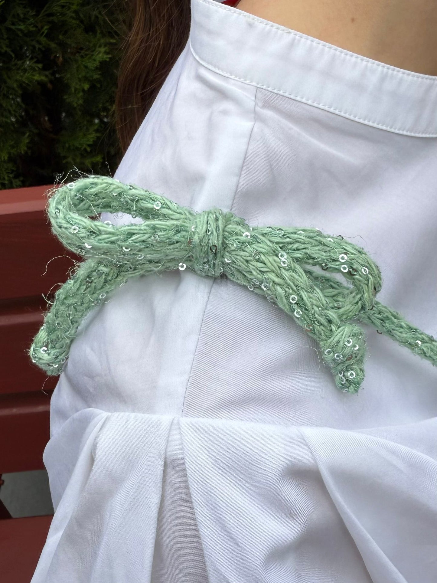 Glow Tie Top - Strickpaket