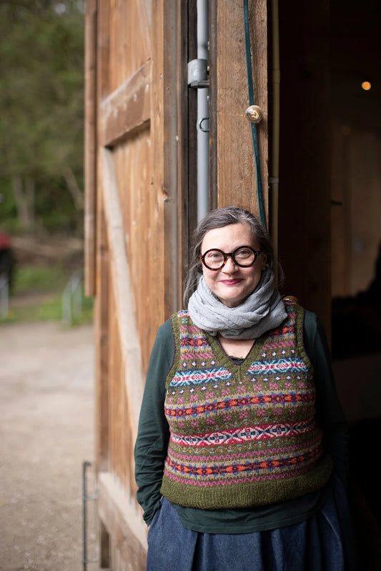 "Einführung in das Fair-Isle-Stricken mit Elisabetta Pierantoni" Sonntag, 30.08.26 10-14 Uhr