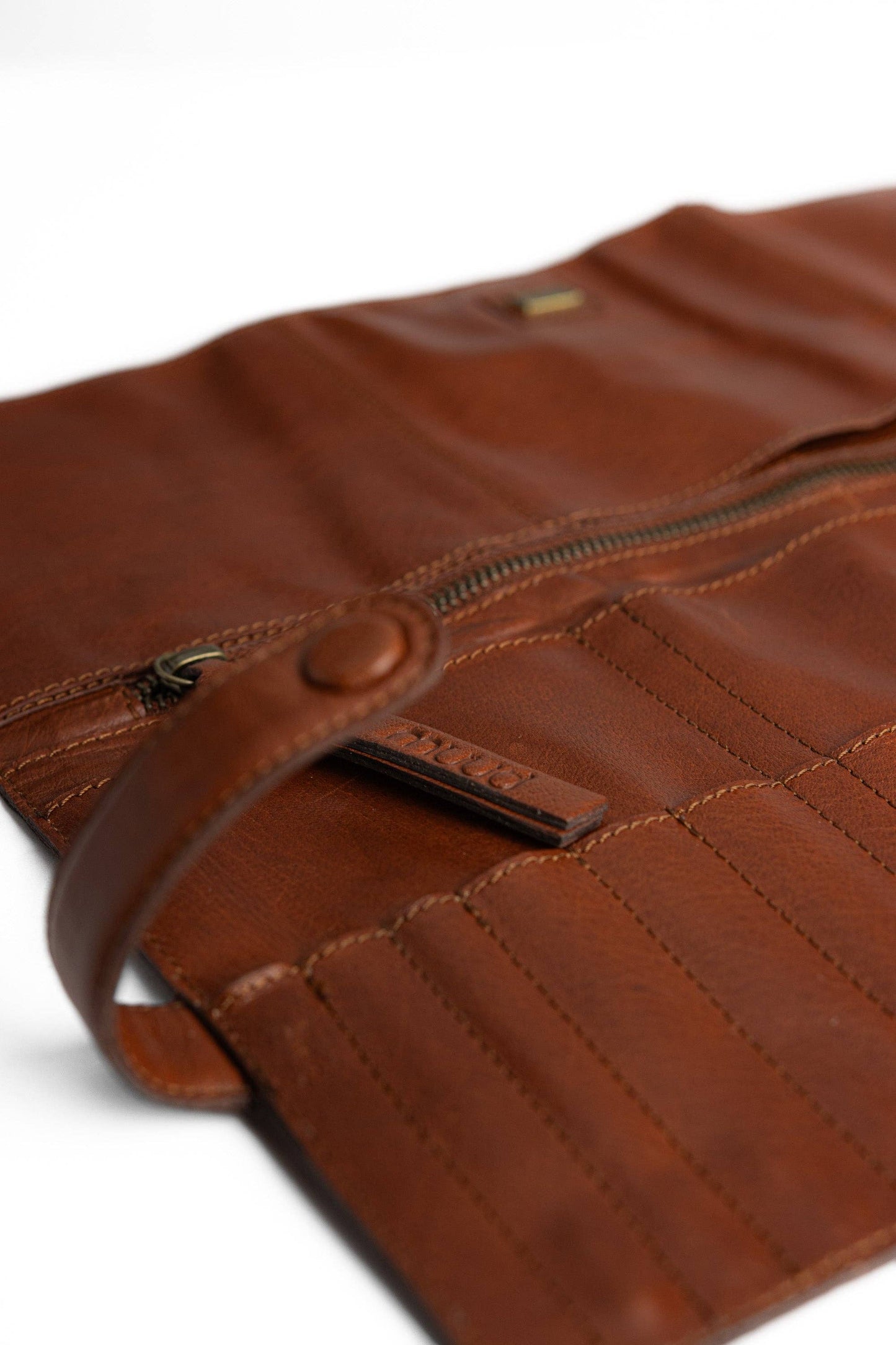Stockholm Nadel-Etui aus Leder: Schwarz / Eine Größe