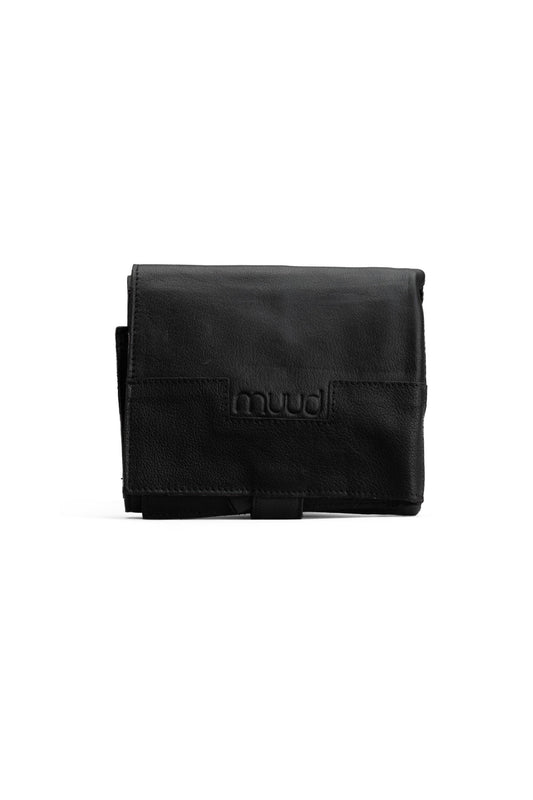 Stockholm Nadel-Etui aus Leder: Schwarz / Eine Größe