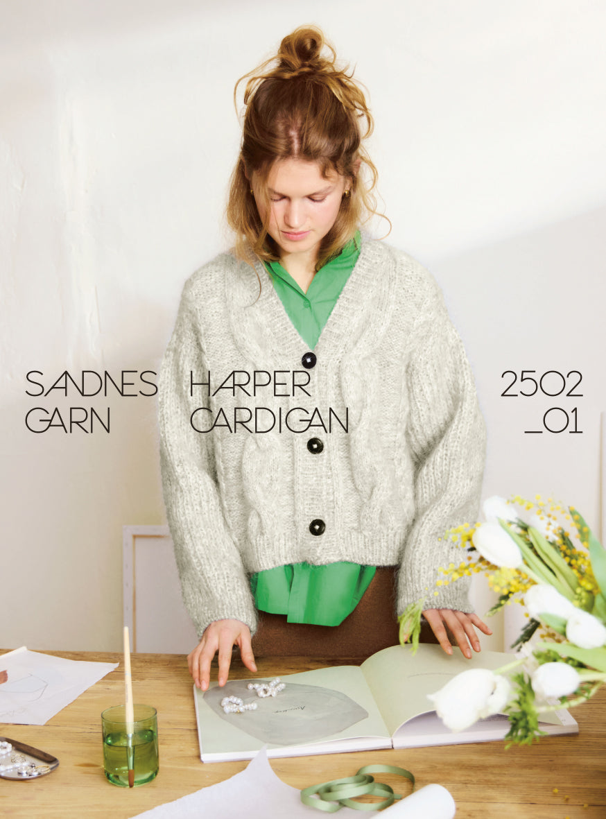 ANLEITUNG CARDIGAN "HARPER"