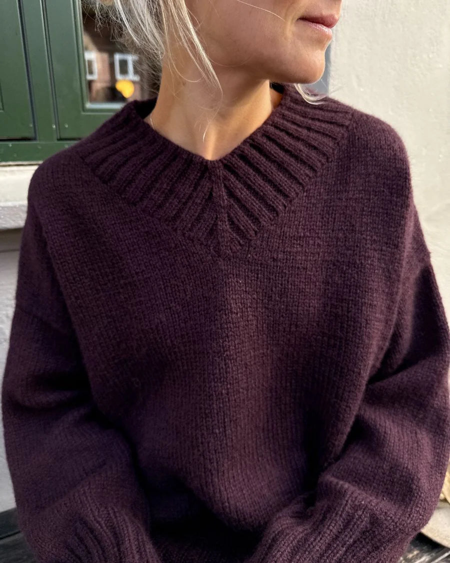 HANNA SWEATER V-NECK SET